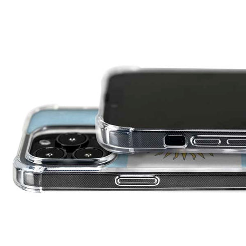 Argentina Flag Distressed iPhone 16 Pro MagSafe Case